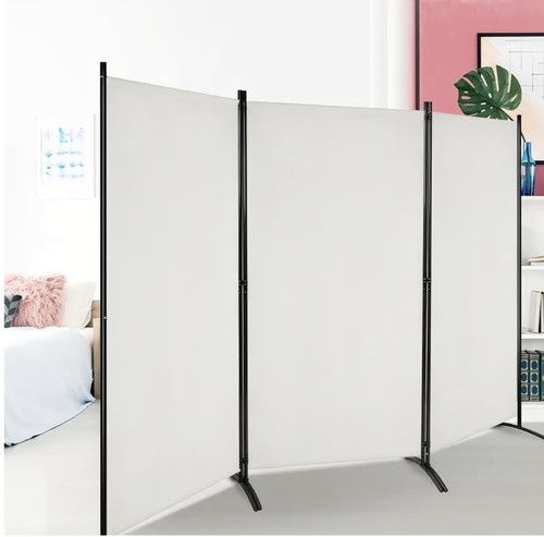 Costway folding room divider - folding, 3
