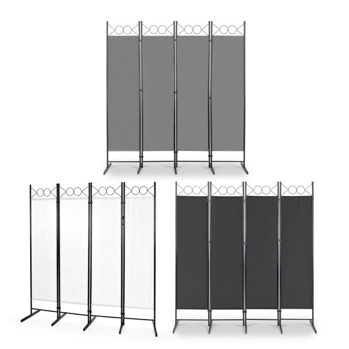 Room divider foldable - foldable, 4-panels