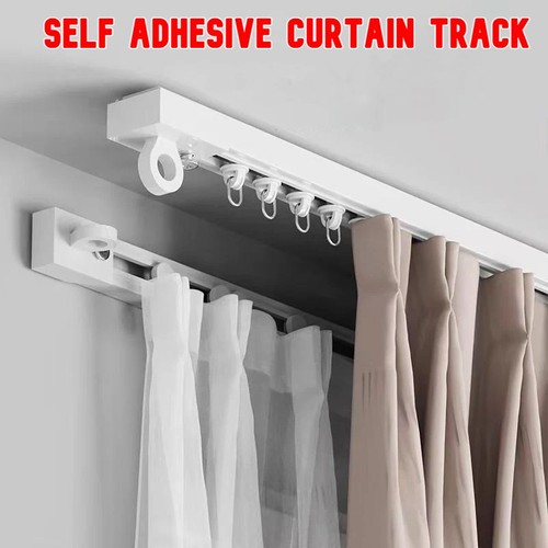 Self adhesive curtain track - track, no