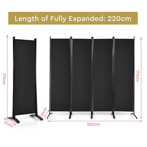 Folding privacy screen - screen, 4