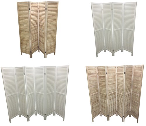 Wooden slat room divider home - wooden,